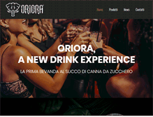 Tablet Screenshot of oriora.com